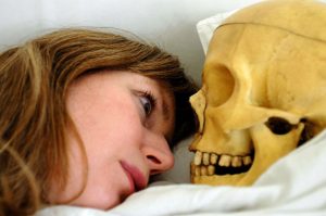 Self Portrait with Skull, 2005